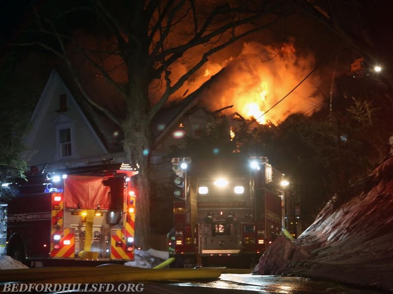 Buxton Road Structure Fire 2/16/15. Photo Credit Frank Becerra